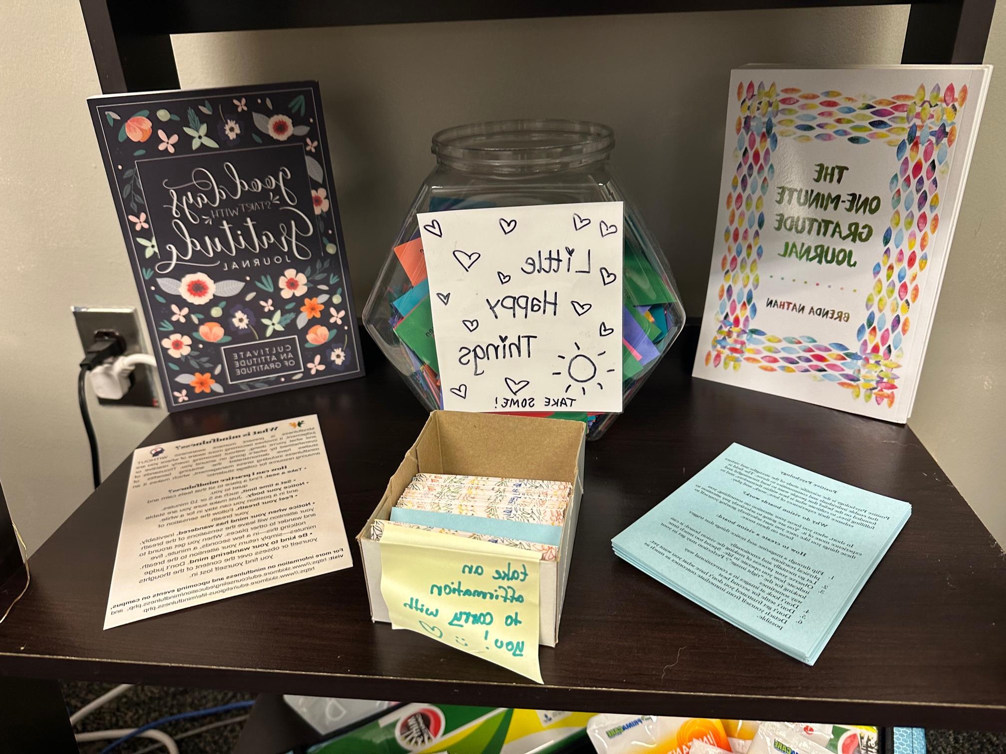 Mindfulness Items in the Wellness Center